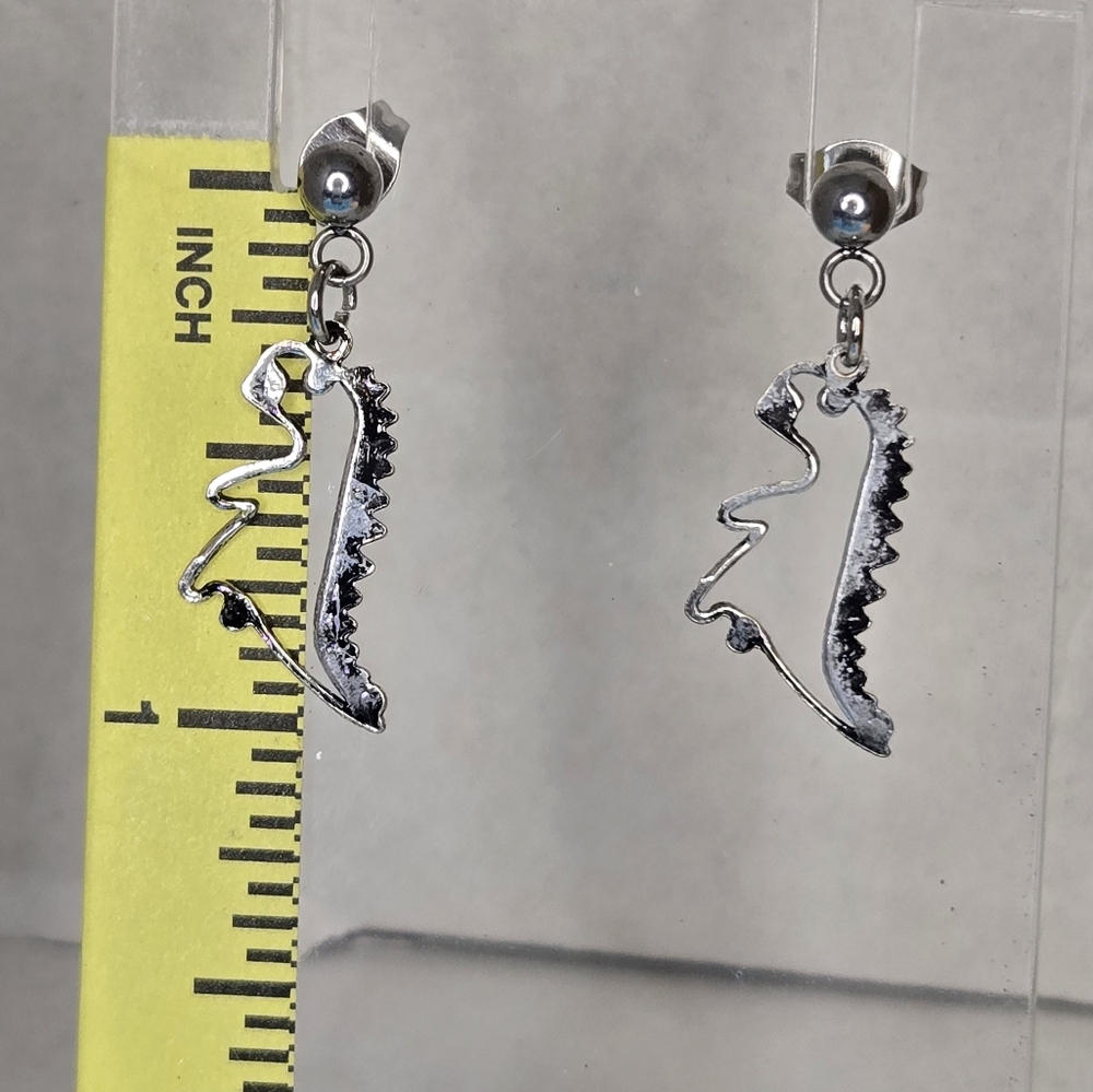 Chic Dinosaur Earrings